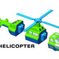 POPULAR PLAYTHINGS Magnetic Vehicles for Toddlers 1-3, Mix or Match Car Toys, Set of 4 Gift for Kids - Vehicles 2