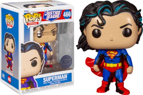 Funko Pop! DC Comic Heroes: Exclusive Vinyl Figure (Superman #466)