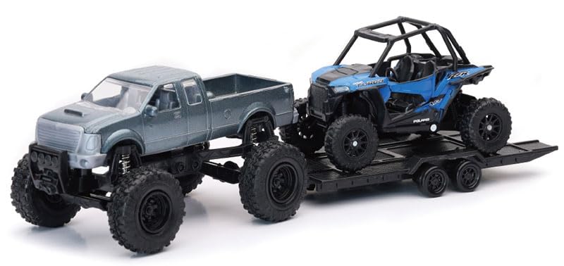 New-Ray Toys 4X4 Pick-Up Truck & Polaris RZR Set