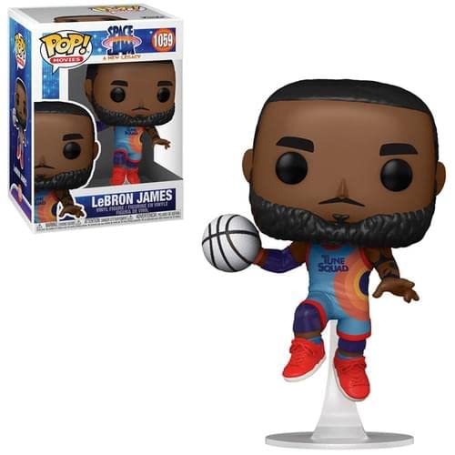 Funko POP Movies: Space Jam, A New Legacy - Lebron James Jumping, Multicolor, Standard (55974)