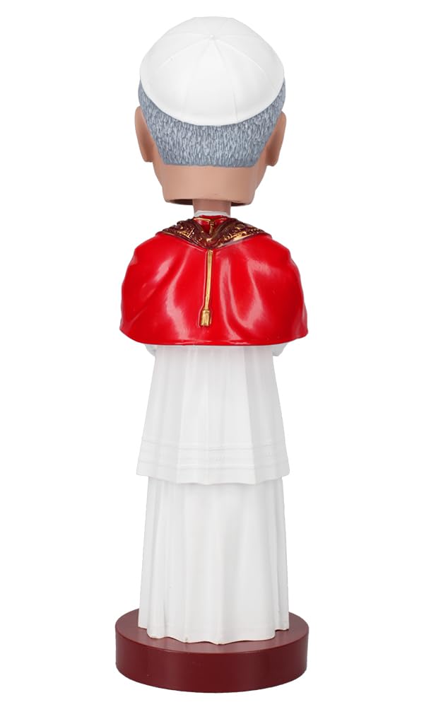 Royal Bobbles Pope Leo XIV Bobblehead - 8” Tall - Collectible Figurine Statue, Religious Gift, Catholic Collectible