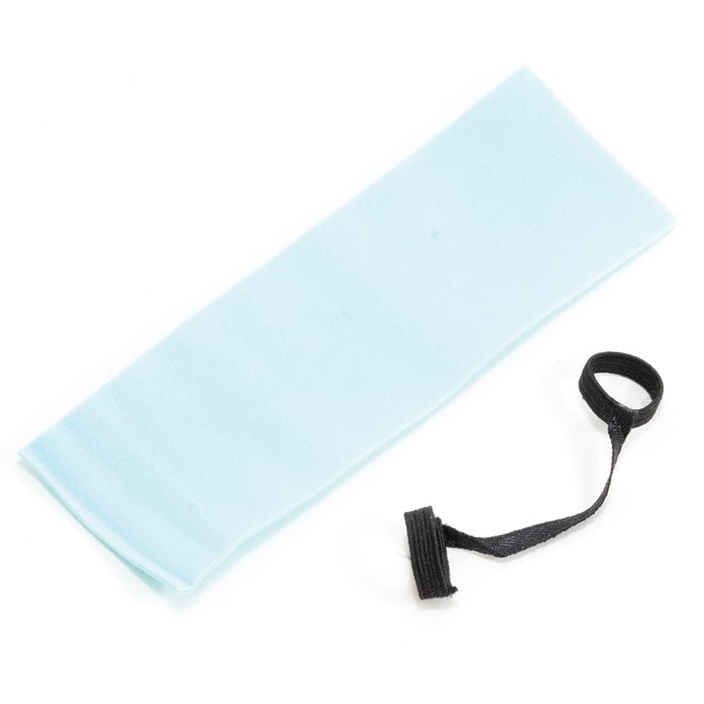 International Miniatures by Classics Dollhouse Miniature Blue Yoga Mat Exercise Fitness with Carrying Strap