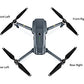 Xmipbs Original Back Right Motor Arm Repair Parts for DJI Mavic Pro - Black Right
