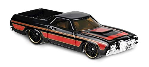 Hot Wheels 2019 Hw Hot Trucks 8/10 - '72 Ford Ranchero (Black)