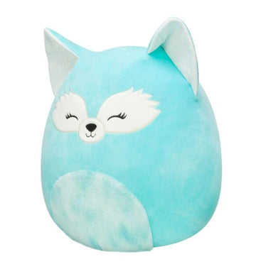 Squishmallows Plush 16 inch Dabney The Teal Fox - Childs Ultra Soft Stuffed Toy