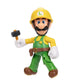 Super Mario Builder Luigi 4 Inch Action Figure with Hammer