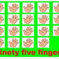 Numbers 1-100 Flash Cards for Toddlers - Durable Counting Flashcards for Preschool Learning, Number Recognition, Math Readiness & Kindergarten