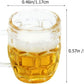 5Pcs Mini Beer Cups, Realistic Resin Dollhouse Barware for DIY Miniature Crafts, Miniature Beer Mugs Compatible with 1:12 Scale Dollhouses