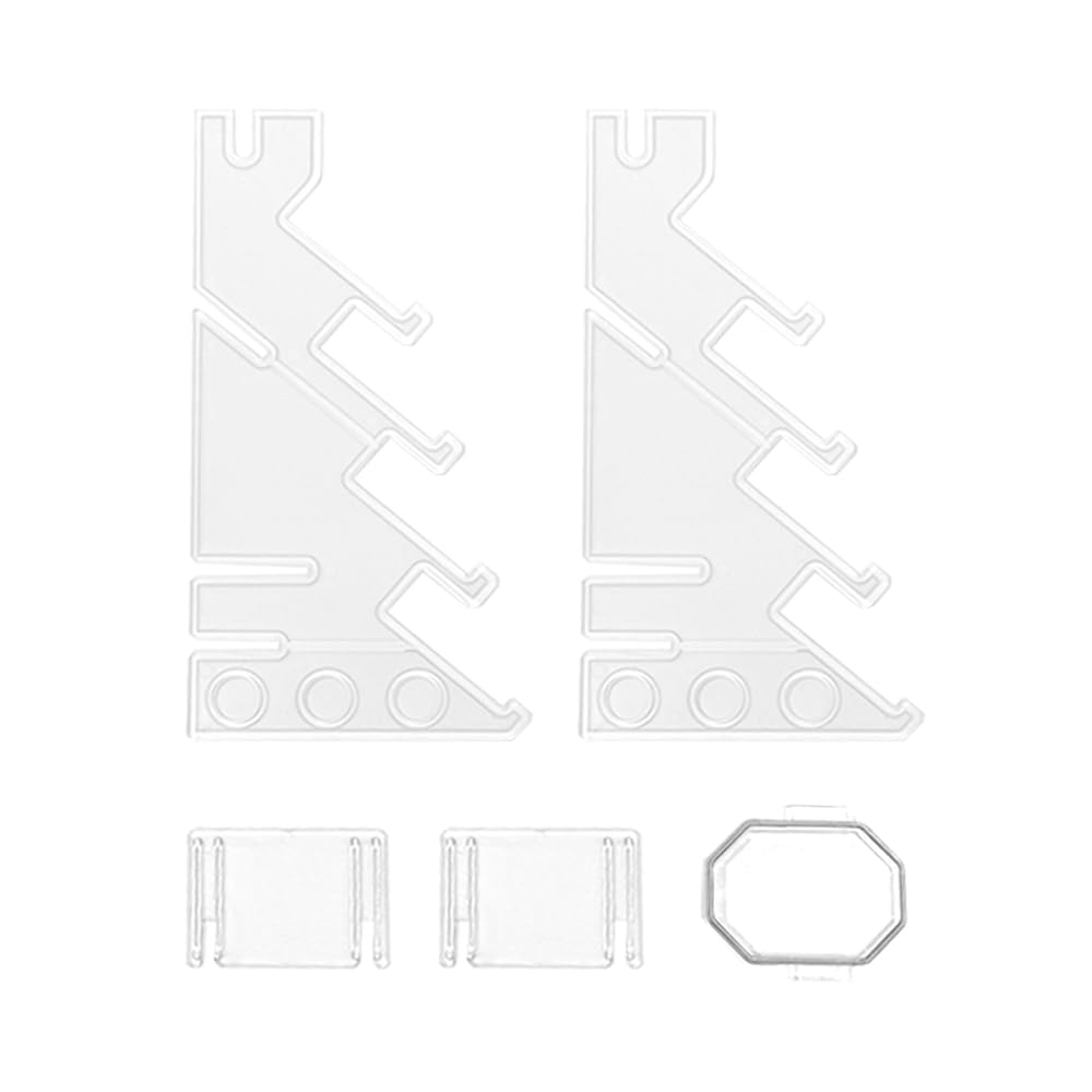 TDHRDHVC Fingerboard Display Rack for Mini Longboard Fingerboard,Robust and Easy to Install (5 Dedicated Display Slots)