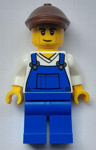 LEGO City: Farmer Minifigure with Farm Tractor - Ages 6+