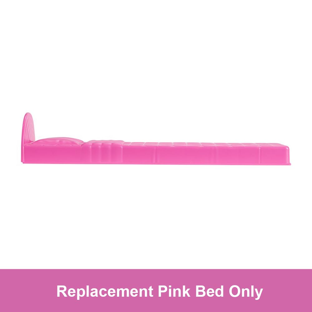 Replacement Part for Barbie Doll Dreamhouse Doll House Playset HMX10 - Replacement Pink Bed