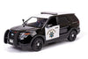 Motormax 76955 1/24 Scale 2015 Ford Police Interceptor Utility Police SUV California Highway Patrol CHP Diecast Model Car