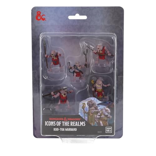 WizKids D&D Icons of the Realms: Kuo-TOA Warband