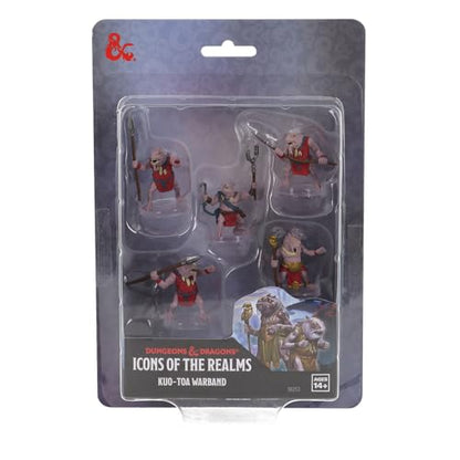 WizKids D&D Icons of the Realms: Kuo-TOA Warband