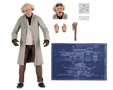 NECA Back to The Future Ultimate Doc Brown - 7" Action Figure