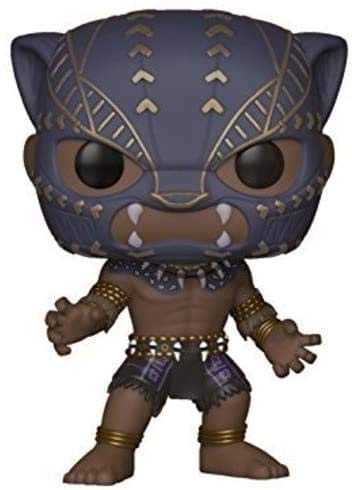 Funko Pop! Marvel: Black Panther Movie - Black Panther (Warrior Falls) Collectible Figure