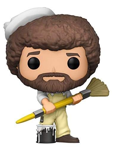 Funko POP! TV: Bob Ross - Bob Ross in Overalls Collectible Figure