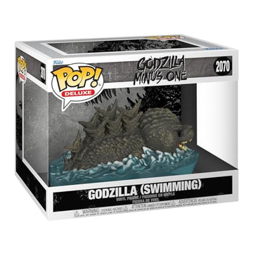 Funko Pop! Deluxe: Godzilla Minus One - Godzilla (Swimming) - Collectable Vinyl Figure - Gift Idea - Official Merchandise - Toys for Kids & Adults