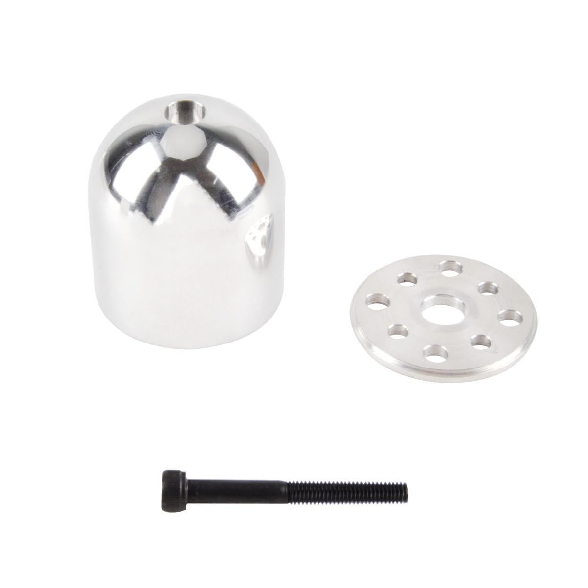 PurAr ZY 1.75inch/44.5mm Scale Drilled Aluminum Spinner for DLE30/55 MLD35/70 DA50 for RC Model