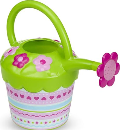 Melissa & Doug Sunny Patch Pretty Petals Flower Watering Can - Pretend Play Toy