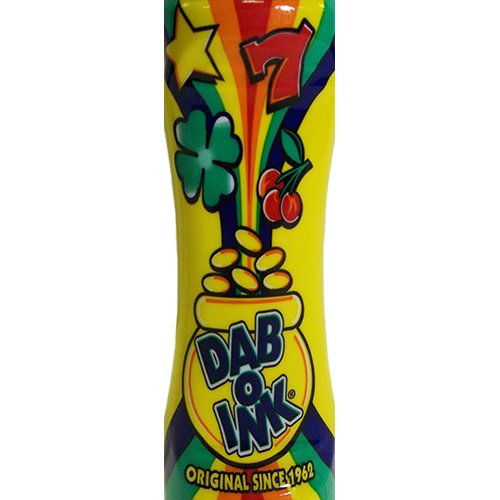 Dab-O-Ink One Dozen 3oz Yellow Bingo Dauber