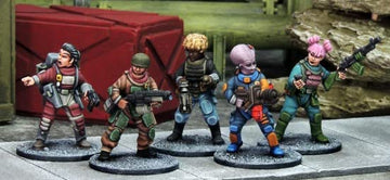 North Star Military Figures Osprey Games Stargrave Mercenaries 2
