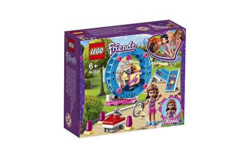 LEGO Friends Olivia’s Hamster Playground 41383 Building Kit (81 Pieces)
