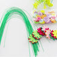 Carykon DIY Craft Iron Wire Button Felt Bouquets Kit, Make 40 Flowers (8-Petal Flowers)