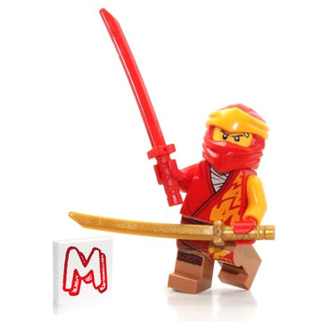 LEGO NINJAGO Core Minifigure - Kai with Dual Swords (All New for 2022) 71765