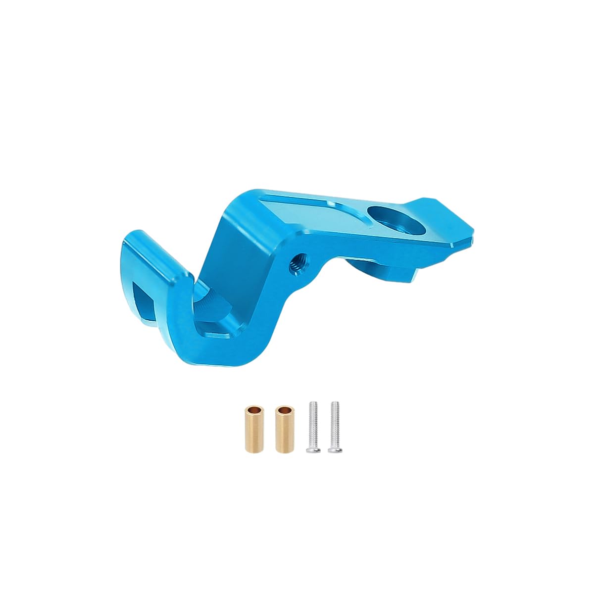 RWLZLB Metal RC Car Shell Buckle for Hyper Go MJX 16208 H16H H16V3, Modified Accessories/Parts for 1/16 Hyper Go RC Car (Blue)