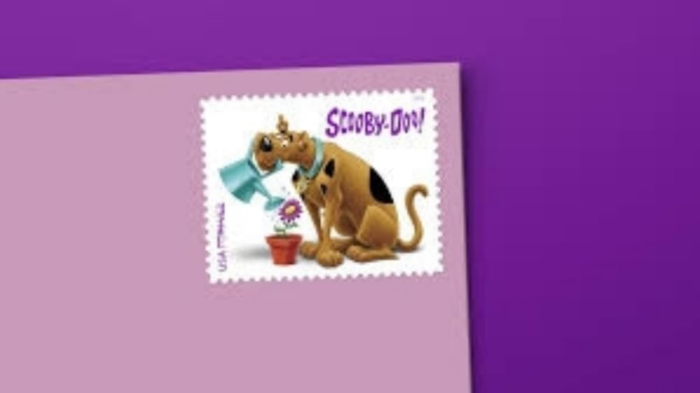 Scooby-Doo! Forever Stamp by USPS (2 Sheets)