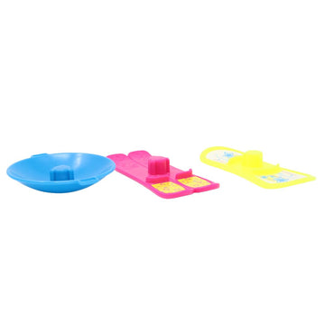 Fisher-Price Replacement Parts for Collectible Little People Family Fun Winter Snow Holiday Christmas Playset DGF96 - Replacement Snowboard, Skis and