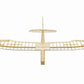 Dancing Wings Hobby Balsa Wood Electric Glider F16 Sunbird Remote Control Laser Cut Kit Un-Assembled for Adults (F1602)