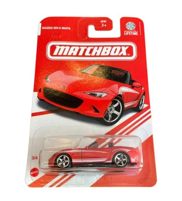 Matchbox 1:64 Die-Cast Mazda MX-5 Miata, Red
