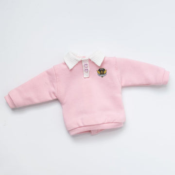 XiDonDon Doll Clothing Fashion Sweatshirt for Blyth,Ob24,Licca,Azone BJD Doll Clothes Toys Accessories Gifts (Only Clothes,Top Only) (Pink)