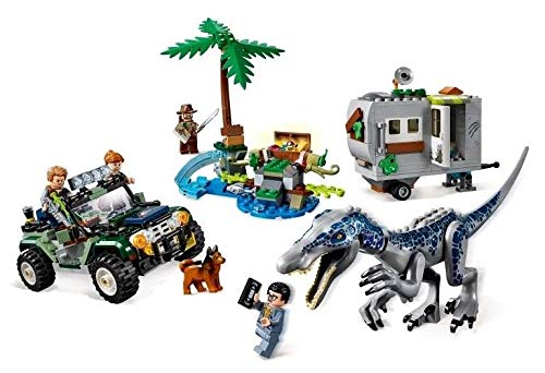 LEGO Jurassic World Baryonyx Face Off: The Treasure Hunt 75935 Building Kit (434 Pieces)
