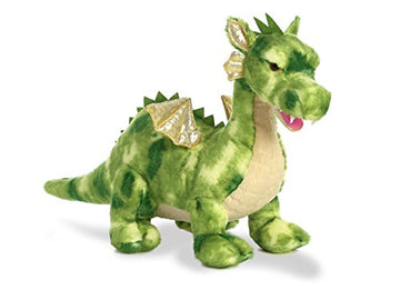 Aurora® Ferocious Dinos & Dragons Vollenth The Green™ Stuffed Animal - Prehistoric Fun - Cuddly Companions - Green 16.5 Inches