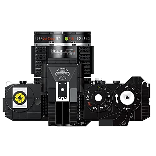 NC Uvini Building Blocks Camera, DIY STEM Toys, Building Construction Brick Set Best Gift for Adult, Teens, Collectible Model Digital Camera to Build