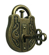 GINFH Brain Teaser Puzzle 3D Unlock Interlocking Puzzle Metal Hole Lock Adult Educational Toy IQ Puzzle (Lock Metal Puzzle)