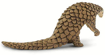 Safari Ltd. Pangolin Figurine - Realistic 7" Model Figure - Educational Toy for Boys, Girls, and Kids Ages 3+.