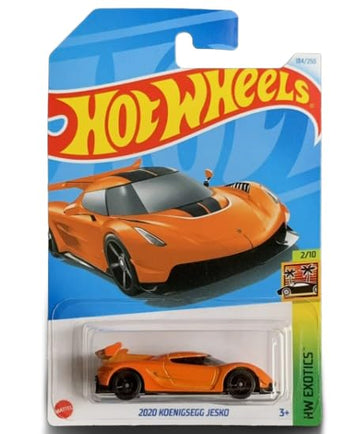 Hot Wheels Koenigsegg Jesko (Orange) HW Exotic 2/10 Die-Cast Car Model