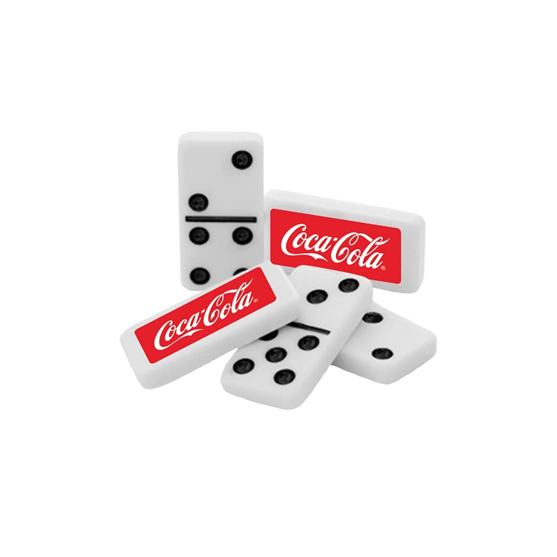 MasterPieces Tile Games - Coca-Cola Picture Dominoes 28 Piece Set