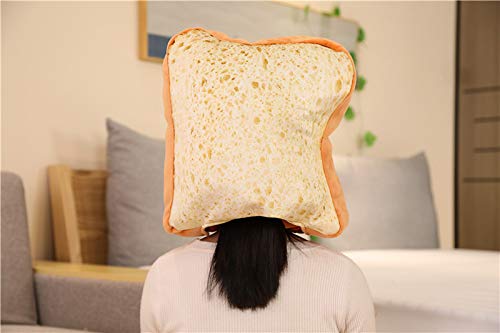 Warmtree bread Hat Fruit Hat Cute Plush Funny Novelty Plush Costume