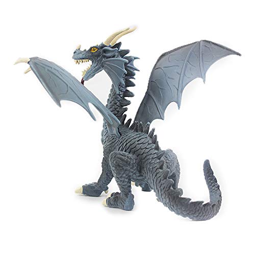 Warmtree 6 inch Realistic Dragon Plastic Flying Dragon Figurines Gifts
