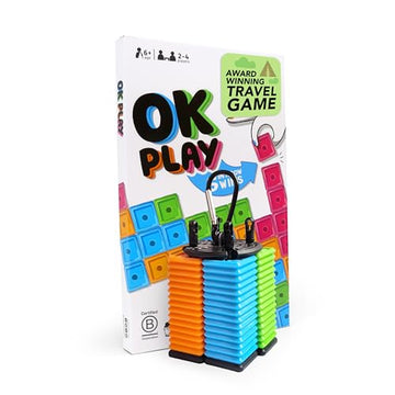 OK Play: Ultimate Travel Tile Game | Learn to Play in 10 Seconds | Waterproof & Indestructible | Perfect for Kids and Adults
