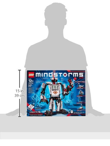 LEGO MINDSTORMS EV3 31313 Robot Kit with Remote Control for Kids, Educational STEM Toy for Programming and Learning How to Code (601 Pieces)