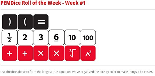 Didax PEMDice Order of Operations Game