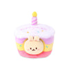 Anirollz Birthday Cake Oufitz Bunniroll Mini Plush - Soft & Cuddly Stuffed Bunny, Cute Collectible Gift for Plush Lovers, 4” Small & Adorable
