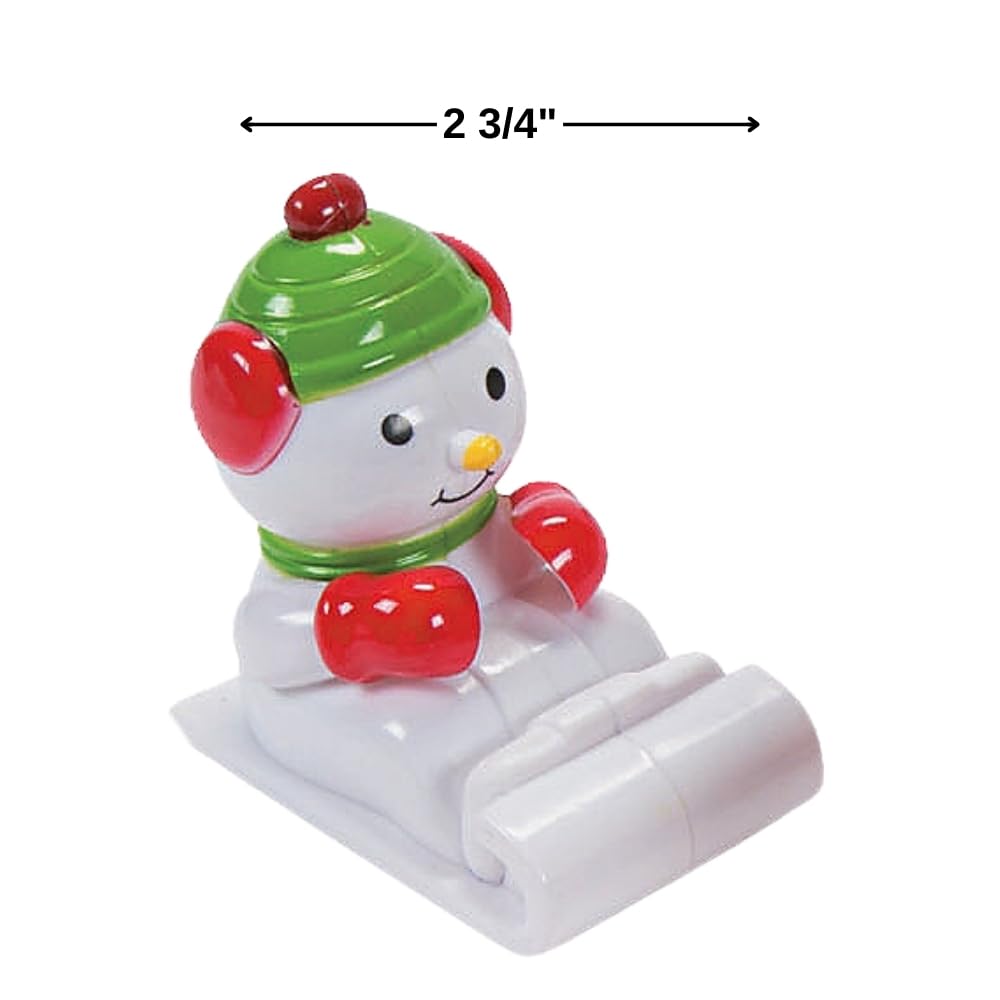 Fun Express Snowman Pullback - Toys - 12 Pieces