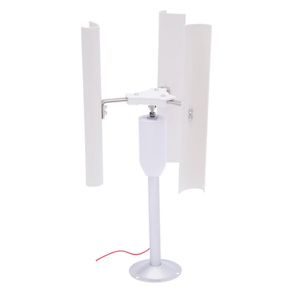3 Blade Vertical Axis Wind Turbine Model - DIY Wind Power Generator with 3-Phase Permanent Magnet Motor, 20W Output for Science Education & Home Use